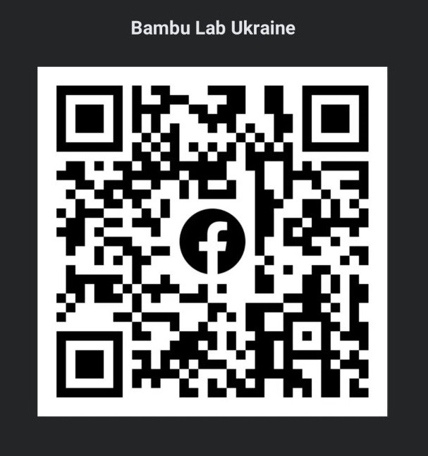 QR на Bambu Lab в Facebook